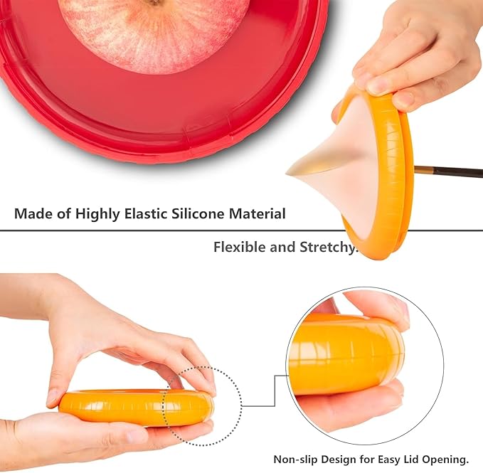 Fruit Vegetable Silicone Storage Containers