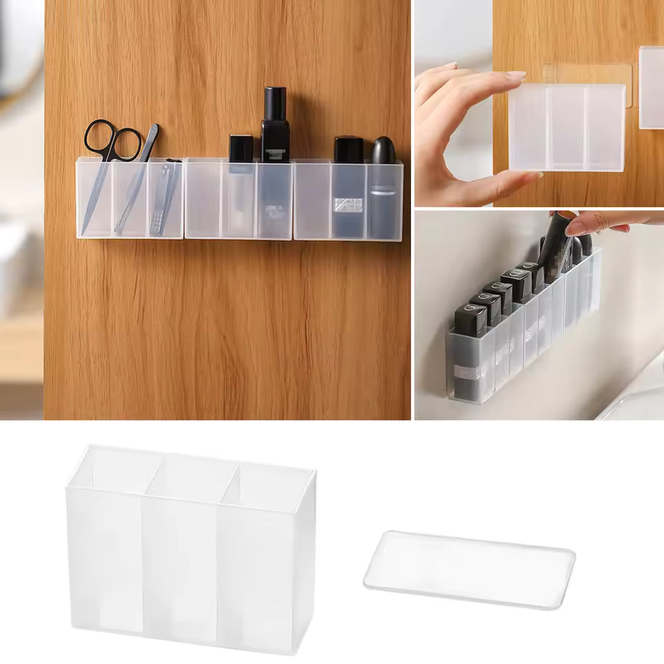StickEase 3-Grid Wall Organizer